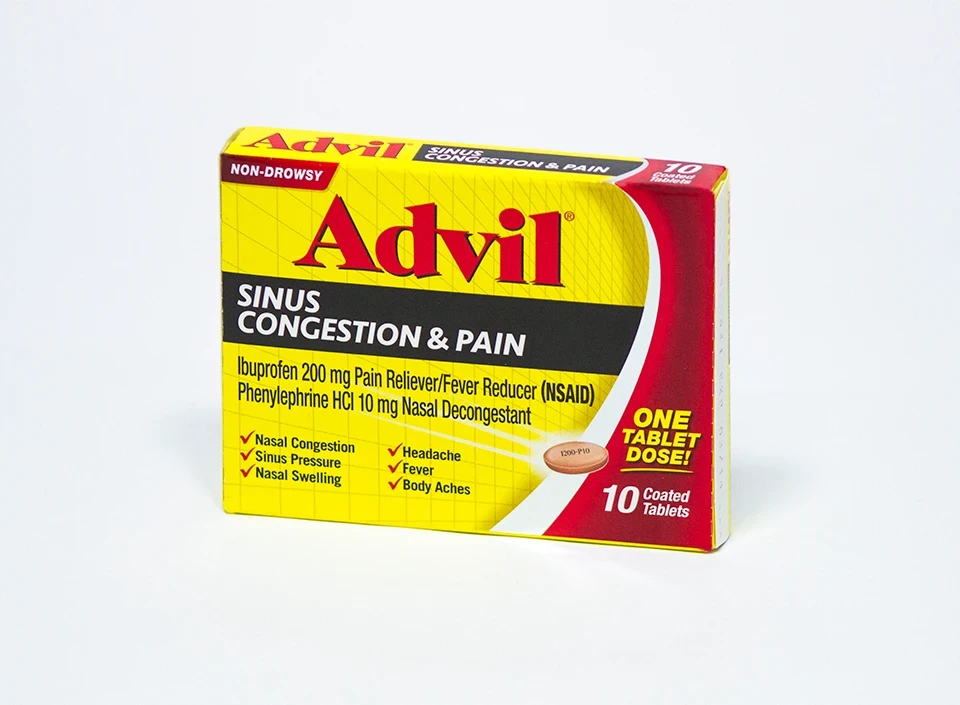 Advil Sinus Congestion & Pain